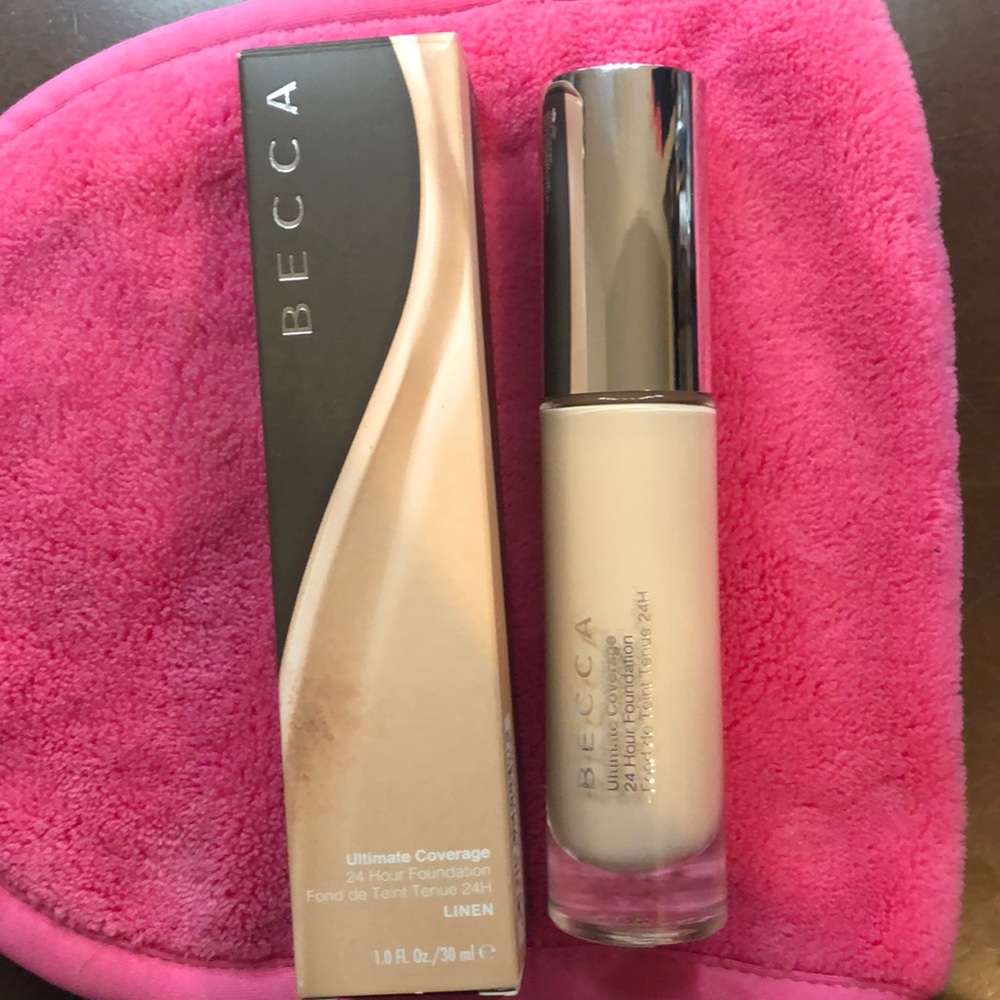 Becca 24 Hour Foundation in shade Linen